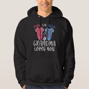 Nana Grandma Baby Party Baby Shower Gender Reveal Hoodie