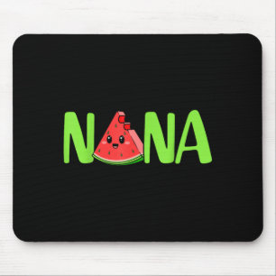 Nana happy mother's day proud nana watermelon frui mouse mat