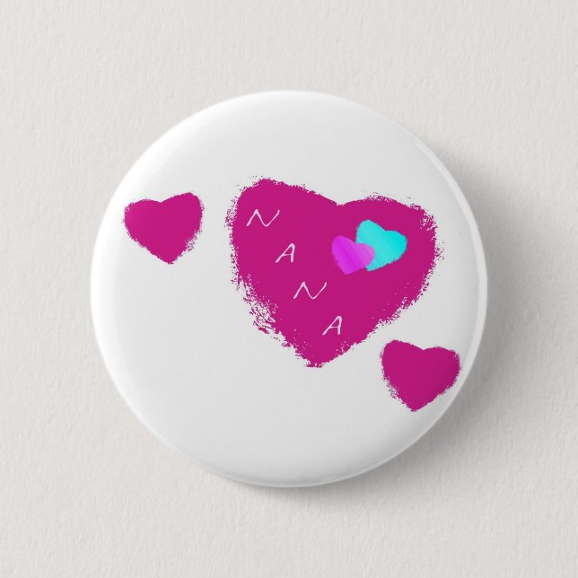 Nana Hearts Pin (Front)