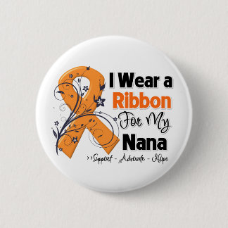 Nana - Leukaemia Ribbon 6 Cm Round Badge