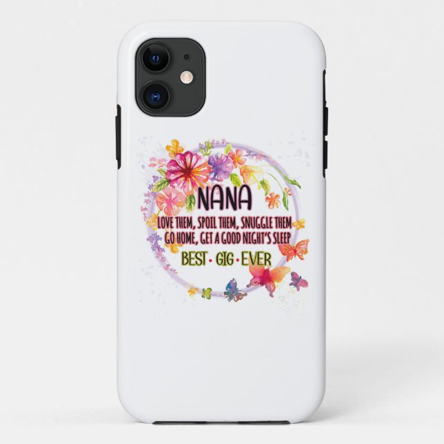 Nana Love Them Spoil Them Snuggle Them Case-Mate iPhone Case (Back)