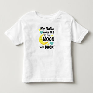 NaNa Loves Me to the Moon and Back Baby T-Shirt