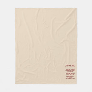Nana & Me Cuddle Blanket