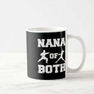 Nana Of Both Funny Softll And Karate Nana  Coffee Mug