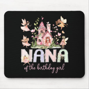 Nana of The Birthday Girl Fairy Magical Family Mouse Mat