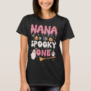 Nana of The Spooky One Girl 1st Birthday Halloween T-Shirt