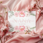 Nana Personalised Floral Greeting Card<br><div class="desc">Let your Nana know how much you love her with this personalised watercolor floral greeting card!</div>