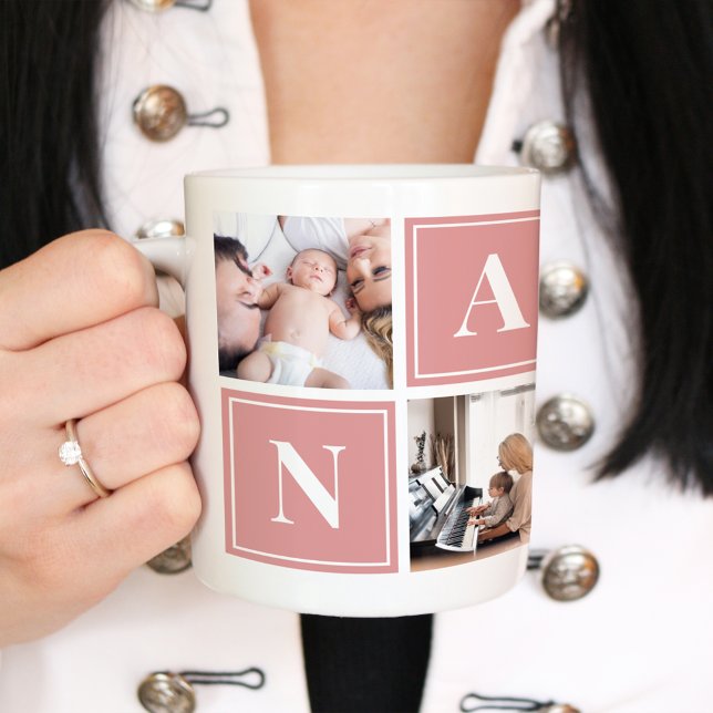 Nana Photo Collage Custom Giant Coffee Mug (Creator Uploaded)