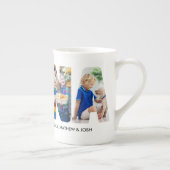 NANA Photo Collage Letter Cutout Personalised Bone China Mug (Right)