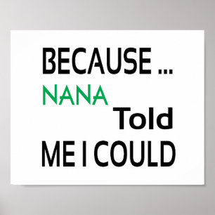 Nana Poster (standard picture frame size)