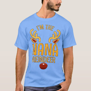NANA Reindeer Matching Family Christmas T-Shirt