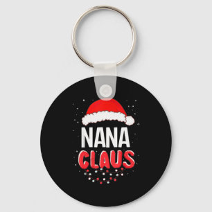 Nana Santa Claus Christmas Matching Costume  Key Ring