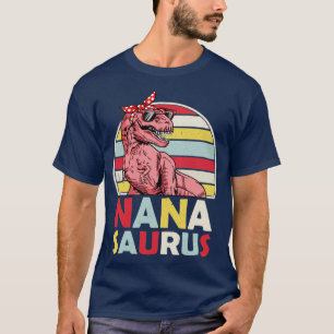 Nana Saurus Tshirt GrandmaSaurus Shirt Grandma din