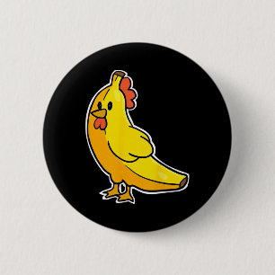 Nana Shaped Chicken Nana 6 Cm Round Badge