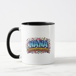 Nana The Heart The Soul The Legend Comic Pop Art Mug