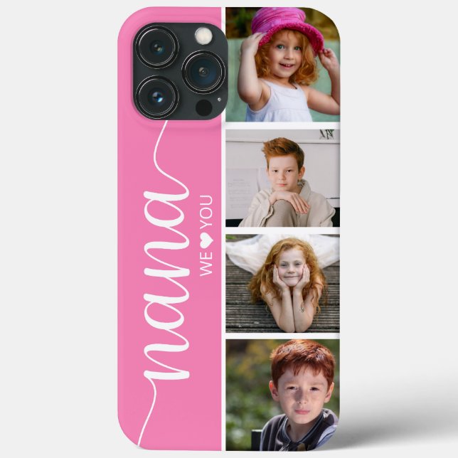 Nana We Love You Photo Case-Mate iPhone Case (Back)