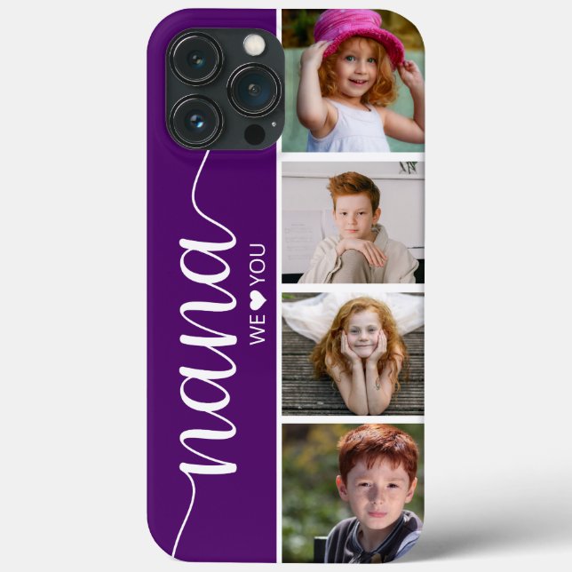 Nana We Love You Photo Case-Mate iPhone Case (Back)