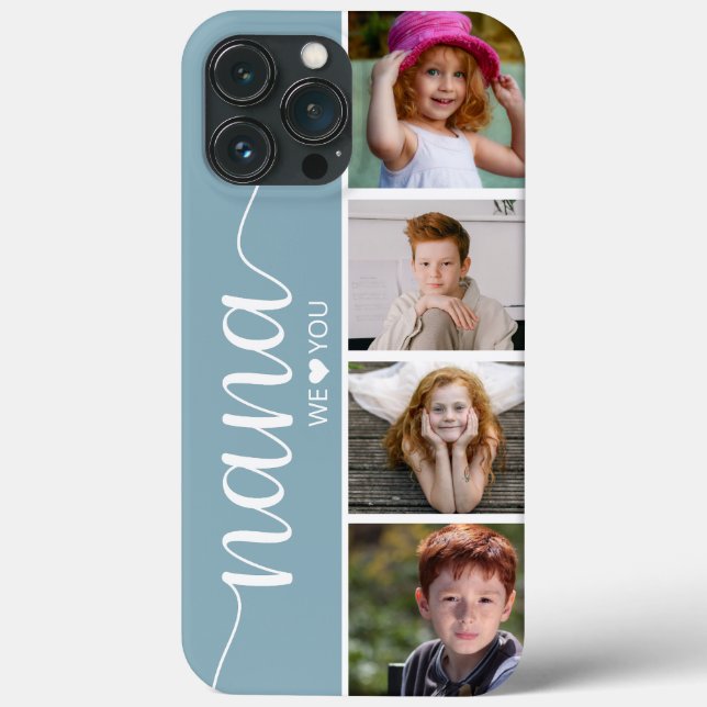 Nana We Love You Photo Case-Mate iPhone Case (Back)
