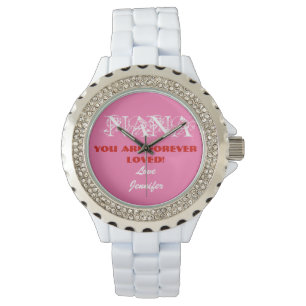 Nana You Are Loved Add Your Name Sporty Chic Cool  Watch