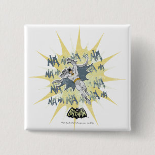 NANANANANANA Batman Graphic 15 Cm Square Badge