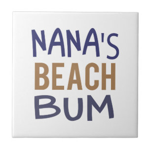 Nana's Beach Bum Tile