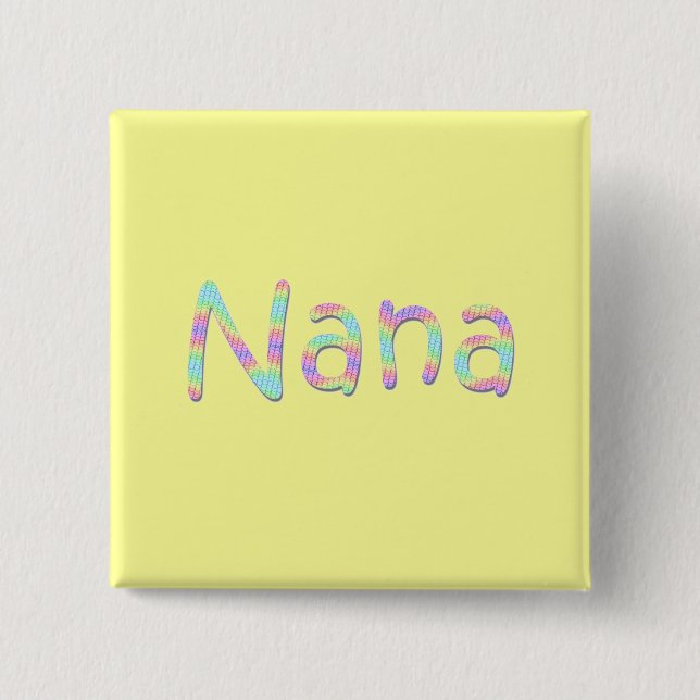 Nana's Button (Front)