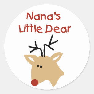 Nana's Dear Tshirts and Gifts Classic Round Sticker