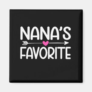 Nana's Favorite Granhild Quote Cute Granddaughter  Magnet