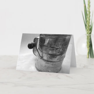 Nana's Flour Sifter Card