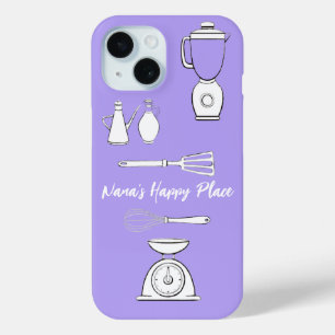 'Nana's Happy Place'  iPhone 15 Case