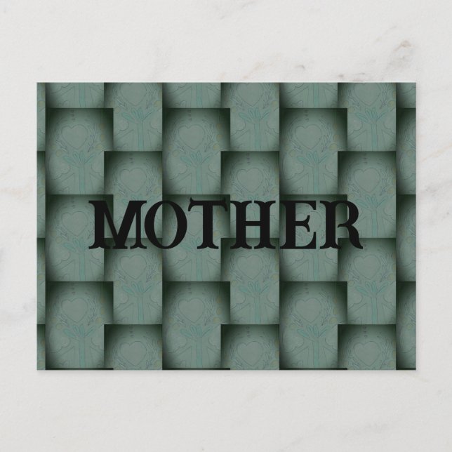 Nana's Hearts Mother Postcard (Front)