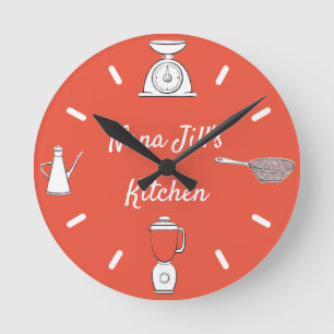 'Nana's Kitchen Wall Clock