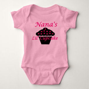 Nana's Lil Cupcake Baby Bodysuit