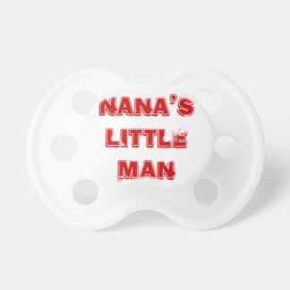 Nana's Little Man Baby Pacifiers