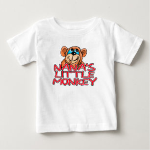 Nana's Little Monkey Baby T-Shirt