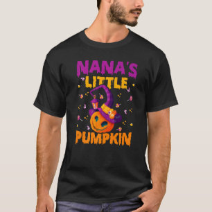Nana's Little Pumpkin Halloween Costume Witch Pump T-Shirt