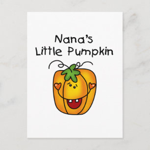 Nana's Little Pumpkin T-shirts and Gifts Postcard
