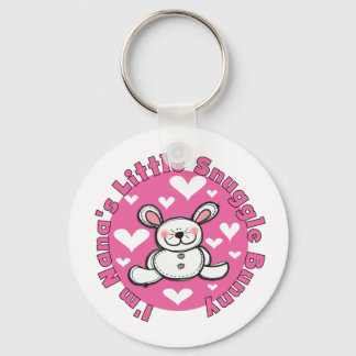Nana's Little Snuggle Bunny Key Ring