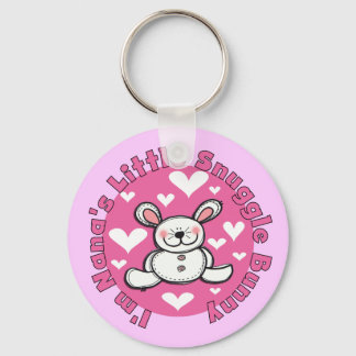 Nana's Little Snuggle Bunny Key Ring