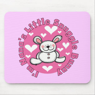 Nana's Little Snuggle Bunny Mouse Mat