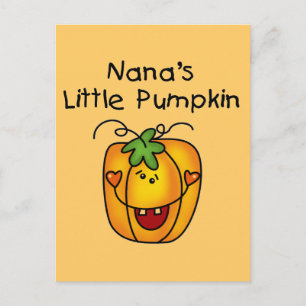 Nana's Pumpkin Halloween T-shirts and Gifts Postcard