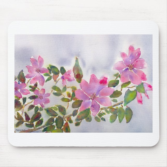 Nana's Roses Mouse Mat (Front)