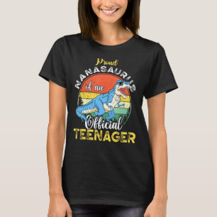 Nanasaurus Dinosaur 13th Birthday Official Teenage T-Shirt