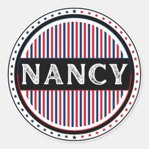 Nancy City Pride Emblem – French Identity Classic Round Sticker