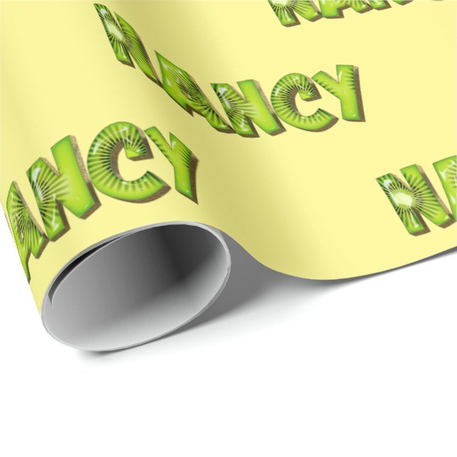 Nancy Kiwi Fruit Gift Paper (Roll Corner)