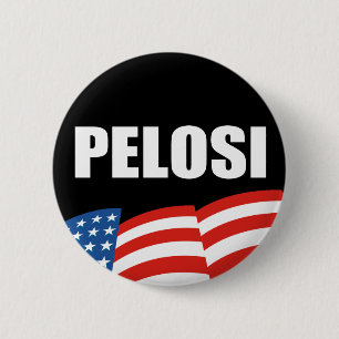NANCY PELOSI Election Gear 6 Cm Round Badge