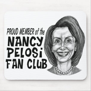 Nancy Pelosi Fan Club Mouse Mat