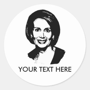 Nancy Pelosi Gear Classic Round Sticker
