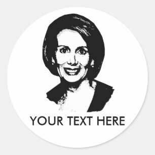 Nancy Pelosi Gear Classic Round Sticker