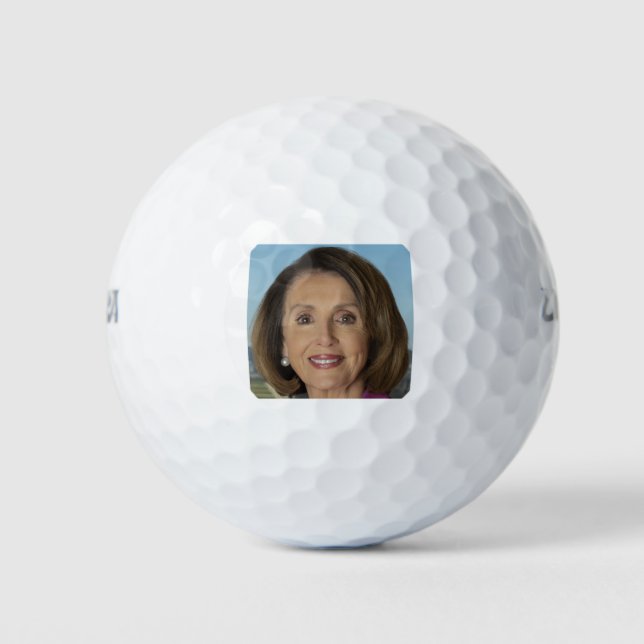 Nancy Pelosi Golf Balls (Front)